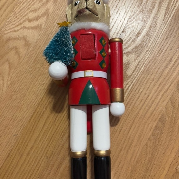 Labrador Retriever Dog Nutcracker NEW 2024 Christmas Decor Red - Picture 4 of 5